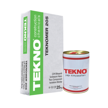 Гідроізоляція еластична цементно-полімерна Teknomer 205 (25 кг+10 л)  